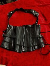 Real leather corset for sale  UK