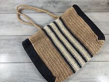 Woven beach tote for sale  BIRMINGHAM