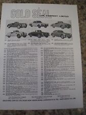 Gold seal car for sale  BRISTOL