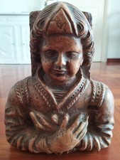 Antichissima scultura bassoril usato  Italia
