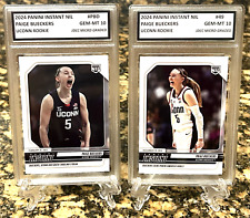 Lote de 2 PAIGE BUECKERS 2024 Panini Instantâneo NIL CLASSIFICADO GEM-MT 10 NOVATO #PBD-#49 comprar usado  Enviando para Brazil