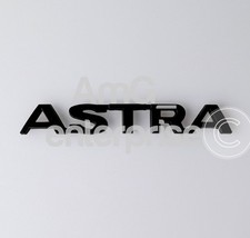 Usado, Placa de identificação traseira de metal preta fosca emblema porta traseira para Astra Mk6 Mk7 decrome 13cm comprar usado  Enviando para Brazil