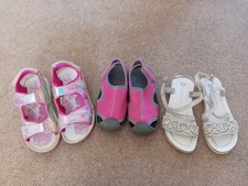 Girl sandals size for sale  CHULMLEIGH