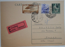 Intero postale lire usato  Torino