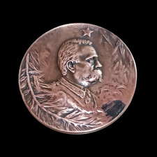 Usado, Medalha de bronze Humberto I REY ITALIA 7 CM comprar usado  Enviando para Brazil