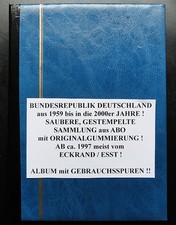 Bund 1959 2000er gebraucht kaufen  Husum