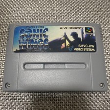 Nintendo Super Famicom Sonic Wings Aero Fighters SFC SNES jogo cassete japonês comprar usado Nintendo Super Famicom Sonic Wings Aero Fighters SFC SNES jogo cassete japonês comprar usado  Enviando para Brazil