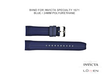 Novo em folha 1671 homens Invicta Specialty Blue Silicone 24mm Pulseira De Relógio comprar usado  Enviando para Brazil