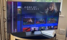 For Parts - Damaged  Screen Samsung QLED 2022  55” TV QE55Q80B (2022) for sale  PONTYCLUN
