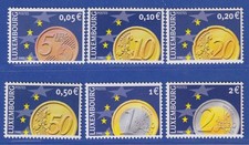 Luxemburg 2001 euro gebraucht kaufen  München