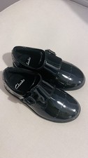 Clarks girls black for sale  STOKE-ON-TRENT