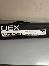 Oex lite table for sale  BINGLEY