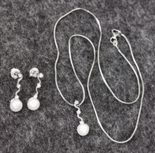 Edles schmuckset 925 gebraucht kaufen  Schleiz