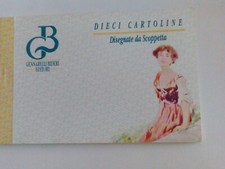 Napoli cartoline disegnate usato  Napoli