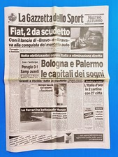 Gazzetta Dello Sport 30 de agosto de 1995 apresentação Fiat Bravo Brava - Ferrari comprar usado  Enviando para Brazil