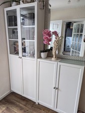 Ikea white billy for sale  LOUGHTON