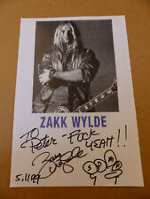 Zakk wylde signed gebraucht kaufen  Neuruppin