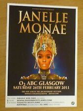 Janelle Monae - Glasgow 2011 live music show tour memorabilia concert gig poster comprar usado  Enviando para Brazil