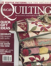 Mccall quilting december for sale  Hot Springs National Park