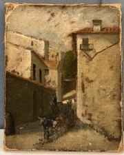 Tableau ancien huile d'occasion  Paris IX