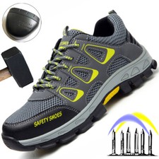 Zapatos de trabajo de seguridad indestructibles para hombre a prueba de pinchazos outodor zapatillas de trekking segunda mano  Embacar hacia Mexico
