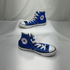 Usado, Tênis Converse All Star Hi-Top azul/branco 355566F - Tamanho infantil EUA 2 comprar usado  Enviando para Brazil
