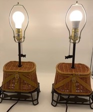 Pair creel wicker for sale  Tuscarora