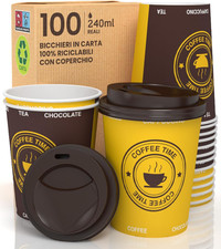 100 bicchieri caffè usato  Roma