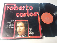 Roberto Carlos Canta en Español Portugues - LP 12" G+/G Vinilo Doblado en borde comprar usado  Enviando para Brazil