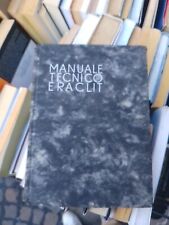 Manuale tecnico eraclit usato  Napoli