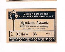 Brieftauben verband deutscher gebraucht kaufen  Karben