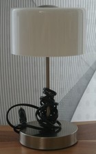 Tischlampe nachttischlampe run gebraucht kaufen  Ganderkesee