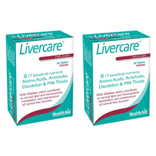 2x HealthAid Livercare - 60 comprimidos - Vegano, mantém a função hepática normal comprar usado  Enviando para Brazil