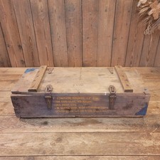 Alte munitionskiste holzkiste gebraucht kaufen  Föritztal, Sonneberg