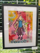 Tableaux popart tintin d'occasion  Croix
