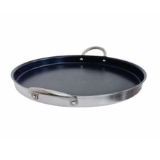 Frigideira de aço inoxidável comal frigideira 16" para carnitas tacos tortilhas comprar usado  Enviando para Brazil
