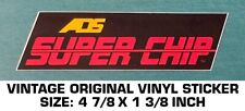 ADS SUPER CHIP VINTAGE ADESIVO DE VINIL ORIGINAL - MOTOR DRAG RACING comprar usado  Enviando para Brazil