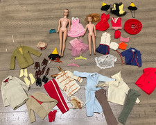 Lote de Roupas Sapatos Japão Vintage Anos 1960 SKIPPER & MIDGE DOLL KEN LOTE LIMPO comprar usado  Enviando para Brazil