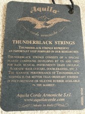 Aquila thunderblack bass for sale  STOWMARKET