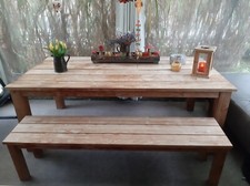 Teak holz tisch gebraucht kaufen  Lamerdingen