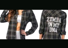 Neu zumba flanell gebraucht kaufen  Bremen