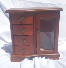 Vintage wooden wardrobe d'occasion  Expédié en Belgium