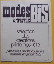 Brochure modes travaux d'occasion  Grancey-le-Château-Neuvelle