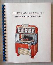 Ami jukebox manual for sale  Madison