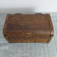 Wooden trinket tea for sale  LEEDS