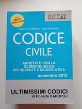 Codice civile annotato usato  Italia