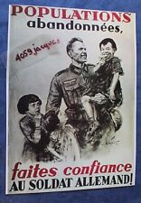 Reproduction affiche ww2 d'occasion  Villeneuve-d'Ascq-