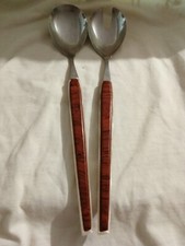 Vintage salatbesteck griffe gebraucht kaufen  Geldern