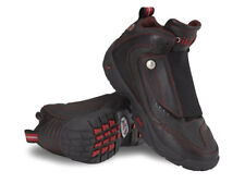 Novo Sapato Masculino Piloti Moto 800 Botas de Couro Motocicleta Tamanho 7-15 Preto/Vermelho comprar usado  Enviando para Brazil