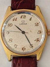 OROLOGIO OMEGA ANTIQUE FROM 193O'S MECHANICAL MANUAL WIND CAL 601 WORKING comprar usado  Enviando para Brazil